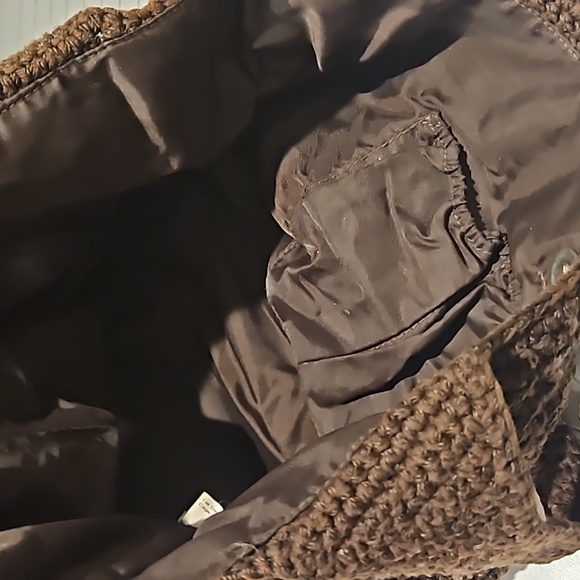 Vintage Sak brown purse / tote - Picture 2 of 7